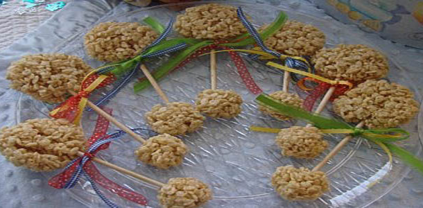 Rice Krispie Rattles