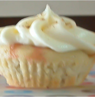 Strawberry-Banana Cupcakes