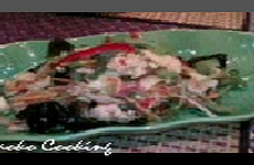 Japanese Recipe called Sunomono Salad or Rice Vinegar Salad