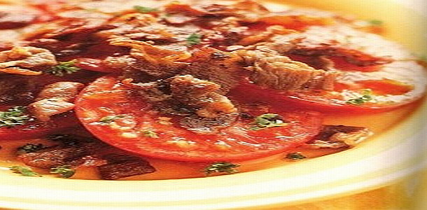 Crispy Pork with Tomato カリカリ豚トマト