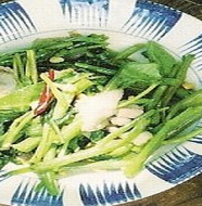 Fried Water Spinach 空心菜炒め
