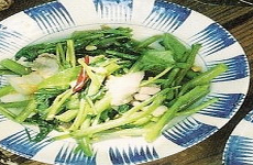 Fried Water Spinach 空心菜炒め