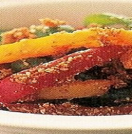 Paprika with Sesame Dressing パプリカの胡麻和え