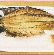 Grilled Dried horse mackerel 鯵の干物