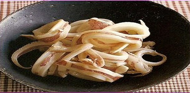 Boiled Squid さっぱりイカ