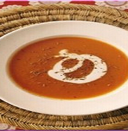 Carrot soup にんじんスープ