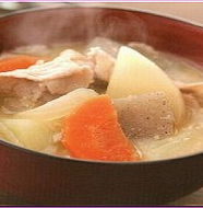 Miso Soup with Pork and Vegetables 豚汁