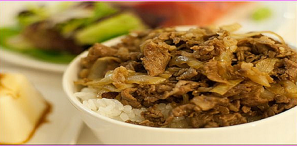 Beef Bowl 牛丼