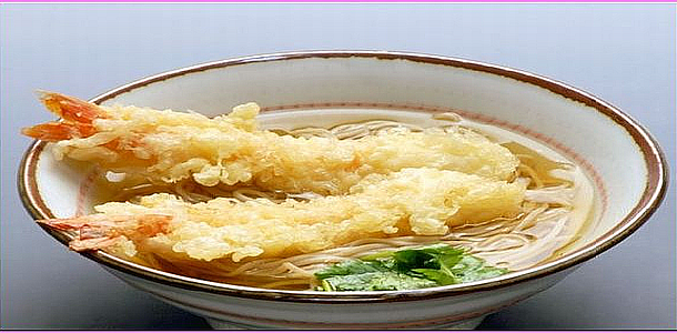 Soba Noodles with Tempura 天ぷらそば