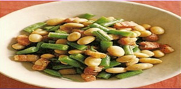 Soy Beans and Kidney Bean Salad