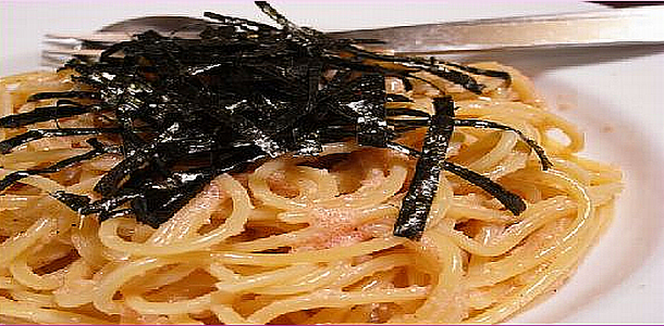Spaghetti with Cod Roe たらこスパゲティー