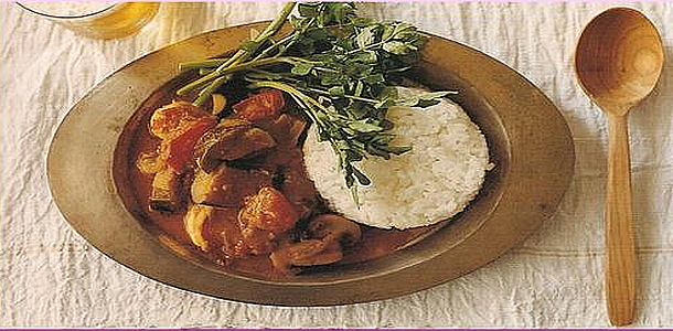 Shrimp and Tomato Curry エビトマトカレー