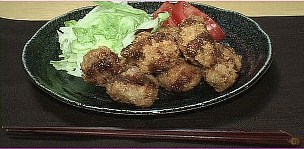 Deep Fried Pork Thinly Slice Style 薄切り肉のトンカツ