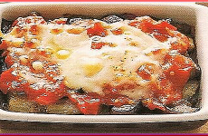 Eggplant and Tomato Guratan 茄子とトマトのグラタン