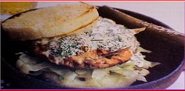 Salmon Burger サーモンバーガー