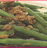 Stir Fried String Bean and Ground Pork いんげんと豚ひきの炒め物