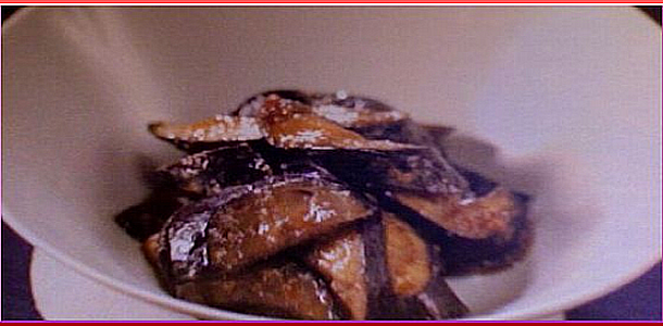 Stir Fried Eggplant with Spicy Miso 茄子の辛み炒め