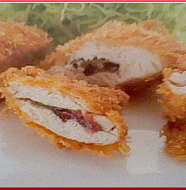 Deep Fried Chicken Plum Flavor チキンカツの梅肉風味