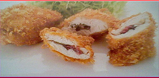 Deep Fried Chicken Plum Flavor チキンカツの梅肉風味