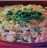 Garnished Sushi with Tuna ツナちらし寿し