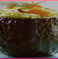Cocktail Salad with Avocado and Salmon アボカドとサーモンのカクテルサラダ