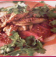 Marinade Beef and Eggplant 牛肉と焼き茄子のマリネ