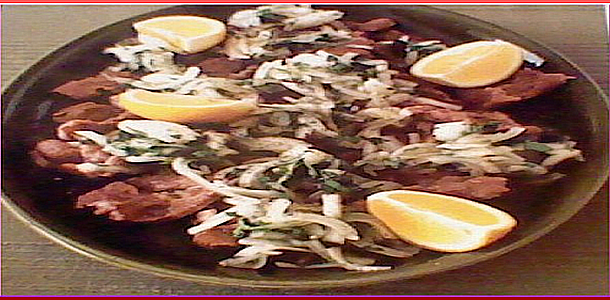 Steamed Pork and Onion Salad 蒸し豚肉と玉葱のサラダ