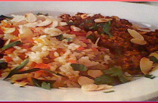 Vegetable Pilaf with Spicy Meat Sauce 野菜ピラフスパイシーミートソース添え.png