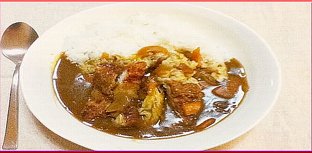 Deep Fried Pork with Curry カツカレー