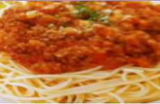 Spaghetti with Meat Sauce