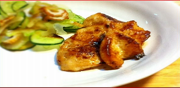 Diet Recipe#2 Grill Chicken with  Marinaded Miso