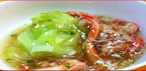 Diet Recipe#4 Lettuce with Crab thick Sauce