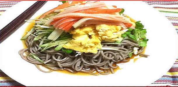 Diet Recipe#7 Japanese Soba Noodles Salad
