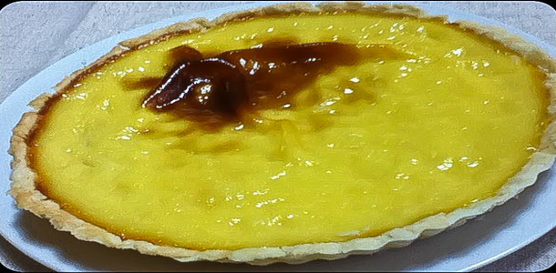 Coconut Custard Cream Pie ココナッツカスタードパイ