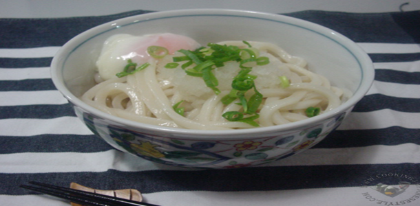 Udon with Onsen Tomago Blog