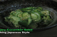 Vinegary Cucuber Salad Blog
