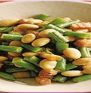 Soy Beans and Kidney Bean Salad