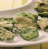 Spinach Gnocchi with Parmesan Cheese