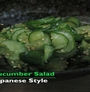 Vinegary Cucuber Salad Blog
